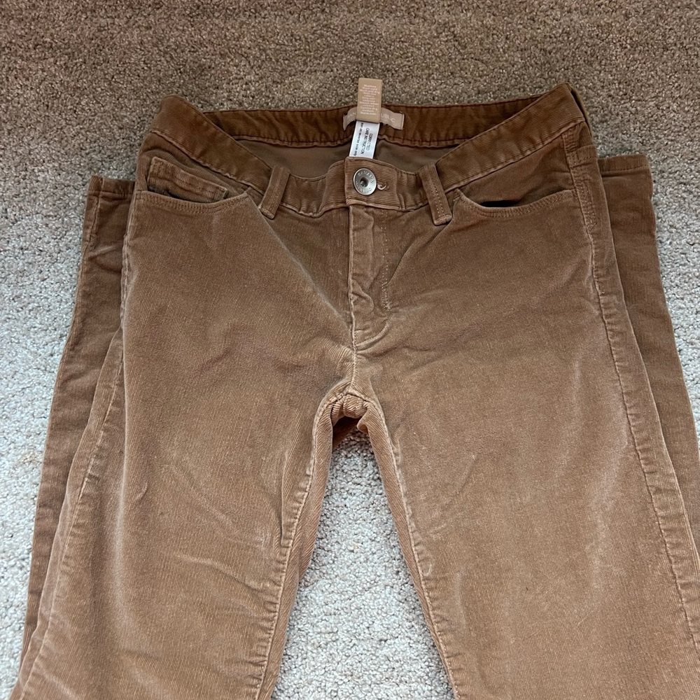 Women's Corduroy Tan Jeans Banana Republic size 26